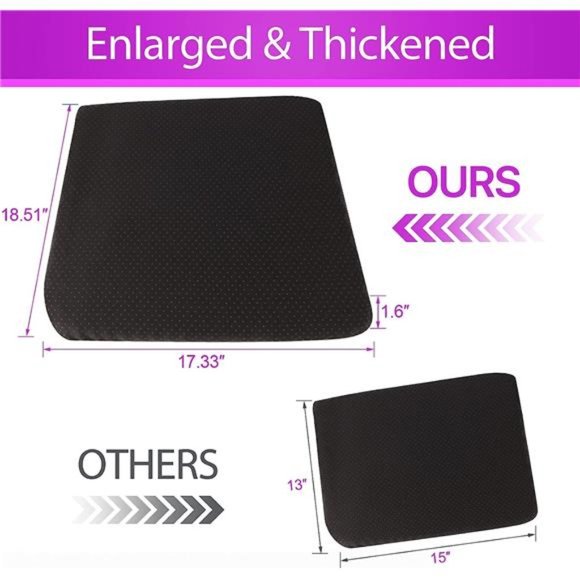 Gel Seat Cushion for Long Sitting (Super Large & Thick), Soft & Breathable - Picture 4 of 6